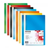 Teczki i skoroszyty - Skoroszyt miękki A4 PP granatowy niewpinany Office 1 szt. - miniaturka - grafika 1