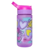 Plecaki szkolne i tornistry - Coolpack Bibby Bidon Butelka Na Wodę 420 ml Pastel Heart - miniaturka - grafika 1