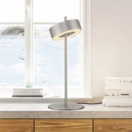Lampy stojące - Q-Smart-Home Paul Neuhaus Lampa stołowa LED Q-Rotate aluminium 40 cm - miniaturka - grafika 1