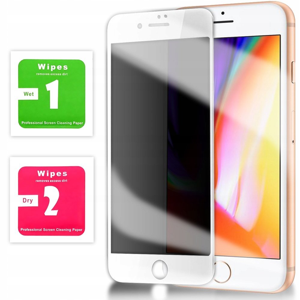 SZKŁO PRYWATYZUJĄCE OCHRONNE ANTYSZPIEGOWSKIE DO IPHONE 7 8 SE 2020 2022