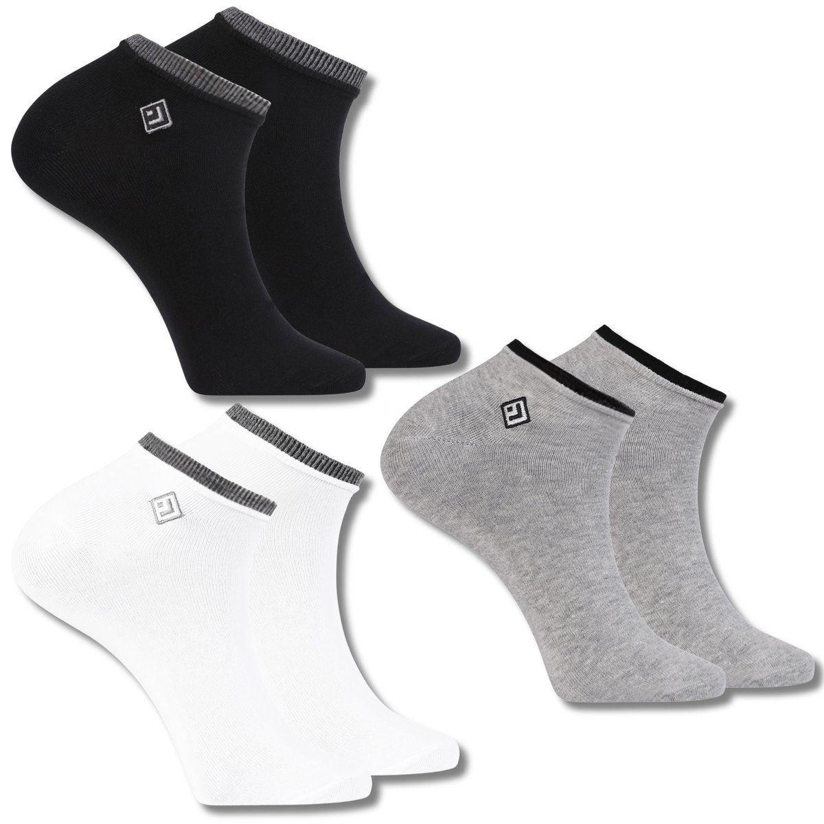 NIEUCISKAJĄCE SPORTOWE STOPKI SKARPETKI MĘSKIE SKARPETY 3-PAK MORAJ 43-45