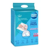 Inne akcesoria do pielęgnacji dzieci - Wyrób medyczny, CANPOL BABIES Wielofunkcyjne podkłady higieniczne 90x60cm 78/002, 12szt. - miniaturka - grafika 1