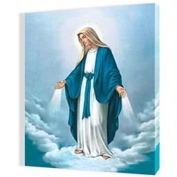 Obraz religijny na płótnie Matka Boża Niepokalana - Ikony i obrazy sakralne - miniaturka - grafika 1