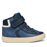 Buty dla chłopców - Sneakersy Geox B Gisli B461NA 054FU C4277 S Granatowy - miniaturka - grafika 1