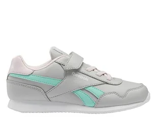 Buty dziecięce Reebok GW5258 ROYAL CL Szare - Buty dla dziewczynek - miniaturka - grafika 1