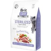 Sucha karma dla kotów - Brit Care Cat Sterilised Weight Control 2 kg - miniaturka - grafika 1