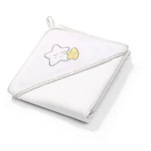 BabyOno Okrycie kąpielowe frotte ręcznik z kapturkiem 100x100cm gwiazdka | PONAD 10 TYŚ PRODUKTÓW W ATRAKCYJNYCH CENACH | SZYBKA - Okrycia kąpielowe dla dzieci - miniaturka - grafika 1