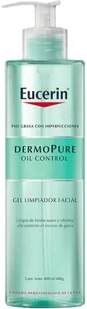 Żel do twarzy Eucerin Dermopure Oil Control Facial Gel Oily Skin 400 ml (4005800180606) - Żele do mycia twarzy - miniaturka - grafika 1