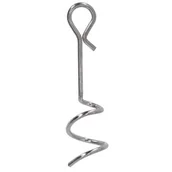 Inne akcesoria dla wędkarzy - Wkrętka do przynęt miękkich z klipsem MIKADO HDJ-15-M 20mm (8 szt.) - miniaturka - grafika 1