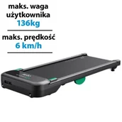 Bieżnie - Bieżnia elektryczna UREVO Spacewalk 5 600W 6 km/h - miniaturka - grafika 1