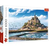 Puzzle - Puzzle 1000 Mont Saint-Michel, Francja TREFL - miniaturka - grafika 1