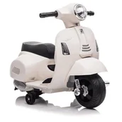 Pojazdy elektryczne dla dzieci - Motorek elektryczny SUN BABY Scooter Vespa Biały - miniaturka - grafika 1