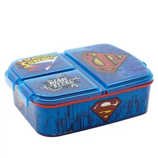 Lunchbox Dzielona śniadaniówka Superman - Lunch boxy - miniaturka - grafika 1