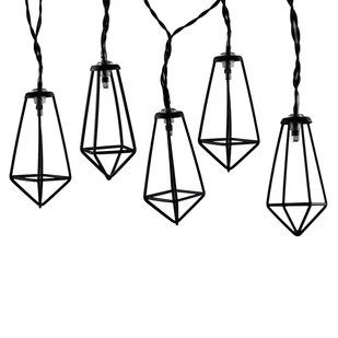 Polux Girlanda ALBORG 10 LED czarna baterie 2 AA nie dołączono - Lampy pozostałe - miniaturka - grafika 2