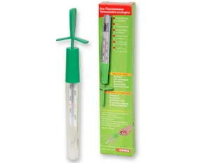 GIMA ECOLOGICAL OVAL THERMOMETER WITH SHAKEDOWN AID - Termometry - miniaturka - grafika 2