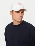 Czapki i chusty sportowe męskie - Guess Czapka z daszkiem M3YZ22 WBN60 Biały - miniaturka - grafika 1