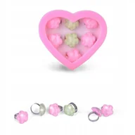 Biżuteria dla dzieci - Kolorowe Pierścionki Dla Dziewczynek Dziecięcy Pierścionek Zestaw 12Szt - miniaturka - grafika 1