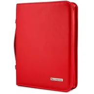 Teczki i aktówki - Czerwony Beltimore luksusowy męski biwuar neseser aktówka teczka organizer dla handlowca I40 czerwony - miniaturka - grafika 1