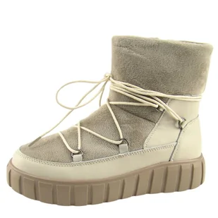 Botki śniegowce damskie VINCEZA 87952 ocieplane - Botki damskie - miniaturka - grafika 1