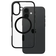 Etui i futerały do telefonów - Etui PANZERGLASS Flagship Urban MagSafe do Apple iPhone 16 Przezroczysto-czarny - miniaturka - grafika 1