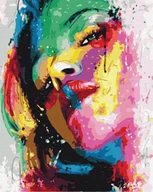 Malowanie po numerach - Obraz malowanie po numerach 40x50cm Portret Modern Astra - miniaturka - grafika 1