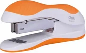 Zszywacze biurowe - Zszywacz Deli do 25 kartek, 24/6 & 26/6 biało-pomarańczowy - miniaturka - grafika 1