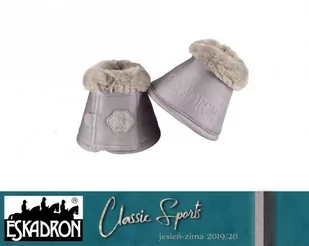 Eskadron Kaloszki FAUX FUR CLASSIC SPORTS - jesień-zima 2019/2020 - softgrey - Akcesoria jeździeckie - miniaturka - grafika 1