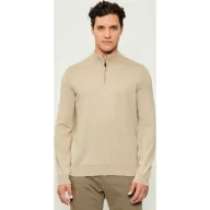 Swetry męskie - BOSS BLACK Wełniany sweter Ebenji Regular Fit - miniaturka - grafika 1