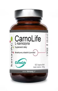 KENAY Carnolife L - Karnozyna X 60 Kaps (Kenay) - Witaminy i minerały - miniaturka - grafika 2
