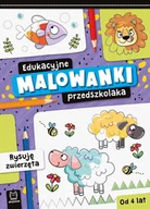 Kolorowanki, wyklejanki - Edukacyjne malowanki przedszkolaka. Rysuję - miniaturka - grafika 1