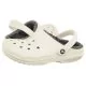 Klapki i japonki damskie - Klapki Classic Lined Clog White/Grey 203591-10M (CR266-c) Crocs - miniaturka - grafika 1