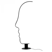 Lampy stojące - Podłogowa lampa do salonu Face AZ5468 LED 55W 3000-6500K czarny - miniaturka - grafika 1