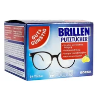 Akcesoria do okularów - Brillen Putztuchen, chusteczki do okularów, 54 sztuki - miniaturka - grafika 1