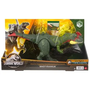 Dinozaur MATTEL Jurassic World Sinotyrannus Gigantyczny Tropiciel HLP25 - Figurki dla dzieci - miniaturka - grafika 1
