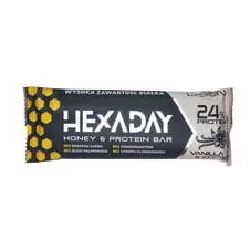 Baton Proteinowy Kawa i Wanilia  Hexaday 45g Łysoń - Przekąski dla dzieci - miniaturka - grafika 1