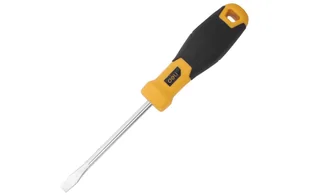 Deli Tools Wkrętak płaski Deli Tools EDL6361001 6x100mm żółty) - Śrubokręty - miniaturka - grafika 2