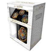 Breloczki dla dzieci - Zestaw prezentowy dla dzieci Harry Potter herb Hogwartu kubek 315 ml brelok - miniaturka - grafika 1