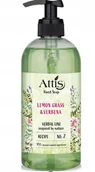 Mydła - Attis Herbal 500Ml Lemon Grass&Verbena Mydło Z Pompką - miniaturka - grafika 1