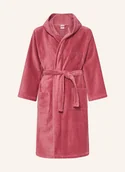 Szlafroki dla dzieci - Sanetta Szlafrok Z Kapturem rosa - miniaturka - grafika 1