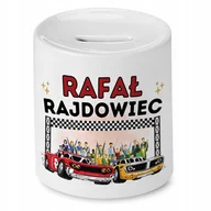 Skarbonki - Skarbonka 330 ml Dla Rafała Syna Dziecka Prezent z Nadrukiem ze Zdjęciem + Opakowanie na prezent (wzór 01) - miniaturka - grafika 1