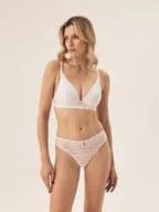 Majtki damskie - Majtki Figi Bogna Esotiq biały L - miniaturka - grafika 1