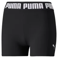 Spodnie sportowe damskie - Spodenki fitness damskie PUMA Train Puma Strong 3" Tight - miniaturka - grafika 1