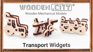 WOODEN-CITY Drewniane puzzle 3D Wooden.City - Gadżety transport #T1 - Puzzle - miniaturka - grafika 2