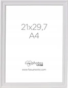 Ramki na zdjęcia - Ramka Focus Focus Verona White 21x29,7 A4 - miniaturka - grafika 1