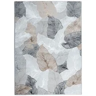 Dywany - Dywan Creation 80 x 150 cm liście szaro-beżowy - miniaturka - grafika 1