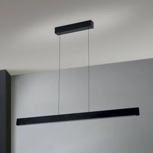 ORION Lampa wisząca LED Tara, czarna, długość 120 cm, aluminium/stal - Lampy sufitowe - miniaturka - grafika 1