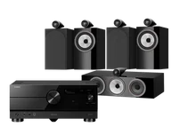 Kino domowe - Yamaha RX-A4A (czarny) + 705 S3 + 705 S3 + HTM71 S3 (czarny) - miniaturka - grafika 1