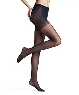 Rajstopy - FALKE Kobiety Rajstopy Shaping Panty 20 DEN W TI Przezroczyste 20 Den z efektem modelującym 1 Para, Niebieski (Marine 6179), S - grafika 1