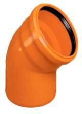 Magnaplast Kolano 45° KGB kanalizacji zewnętrznej 160mm 22120