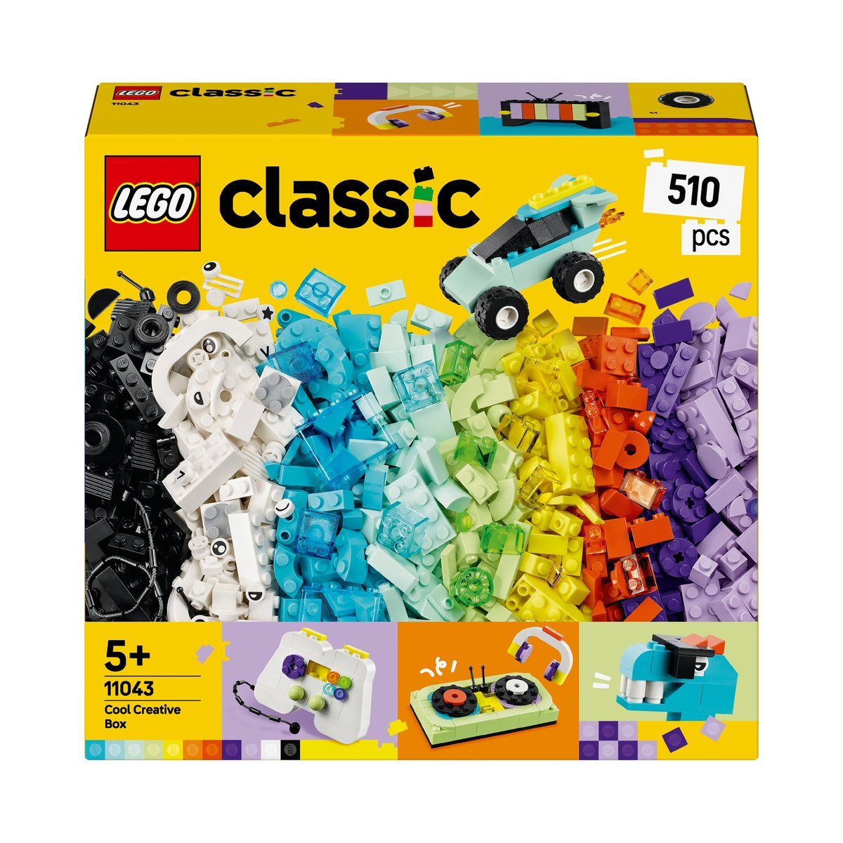 LEGO 11043 Classic - Fajny zestaw kreatywny